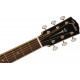 Fender PS-220E Parlor Mahogany Aged Cognac Burst elektro-akusztikus gitár