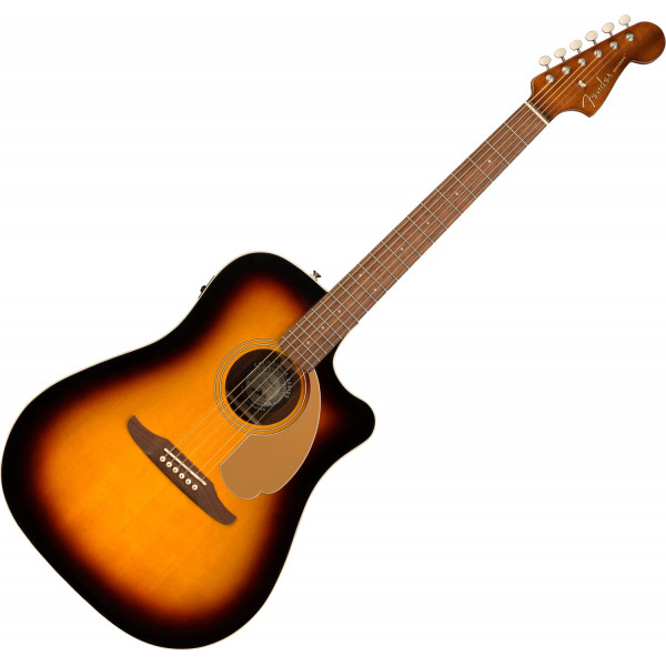 Fender Redondo Player Sunburst elektro-akusztikus gitár