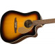 Fender Redondo Player Sunburst elektro-akusztikus gitár