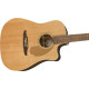 Fender Redondo Player Natural elektro-akusztikus gitár