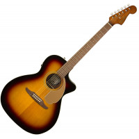 Fender Newporter Player Sunburst elektro-akusztikus gitár