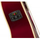 Fender Newporter Player Candy Apple Red elektro-akusztikus gitár