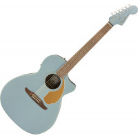 Fender Newporter Player Ice Blue Satin elektro-akusztikus gitár