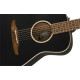 Fender Malibu Special Matte Black elektro-akusztikus gitár