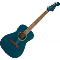 Fender Malibu Classic Cosmic Turquoise elektro-akusztikus gitár