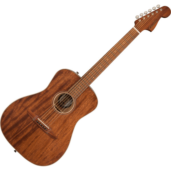 Fender Malibu Special All Mahogany Natural elektro-akusztikus gitár