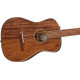 Fender Malibu Special All Mahogany Natural elektro-akusztikus gitár