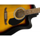 Fender FA-125CE Dreadnought WN Sunburst elektro-akusztikus gitár
