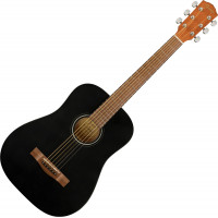Fender FA-15 Steel Black 3/4-es akusztikus gitár