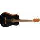 Fender FA-15 Steel Black 3/4-es akusztikus gitár