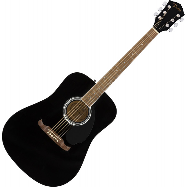 Fender FA-125 Dreadnought Black akusztikus gitár
