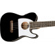 Fender Fullerton Tele Uke Black elektro-akusztikus ukulele