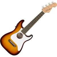 Fender Fullerton Strat Sunburst koncert ukulele