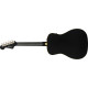 Fender Joe Strummer Campfire Matte Black elektro-akusztikus gitár