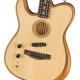 Fender American Acoustasonic Telecaster EB Natural balkezes elektro-akusztikus gitár