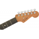 Fender American Acoustasonic Stratocaster EB Transparent Sonic Blue elektro-akusztikus gitár