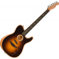 Fender Acoustasonic Player Telecaster RW Shadow Burst elektro-akusztikus gitár