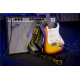 Fender 2" Monogrammed Strap Black/Yellow/Brown gitárheveder