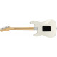 Fender Player Stratocaster Floyd Rose HSS MN Polar White elektromos gitár
