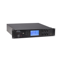HELVIA HTMA-1506 TOUCH - 150W 6-zónás kevrőerősítő, Timer/USB/SD/BT/Tuner funkcióval