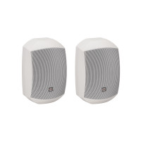 HELVIA LIDO-420 WPW - 4" Waterproof 2-way Passive Wall-Mount Speaker Pair, White