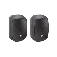 HELVIA LIDO-420 WPB - 4" Waterproof 2-way Passive Wall-Mount Speaker Pair, Black
