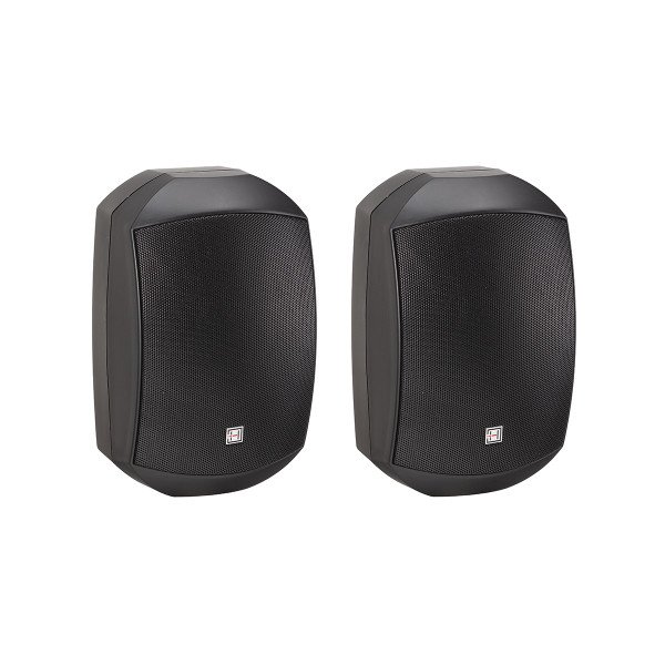 HELVIA LIDO-530 WPB - 5.25" Waterproof 2-way Passive Wall-Mount Speaker Pair, Black