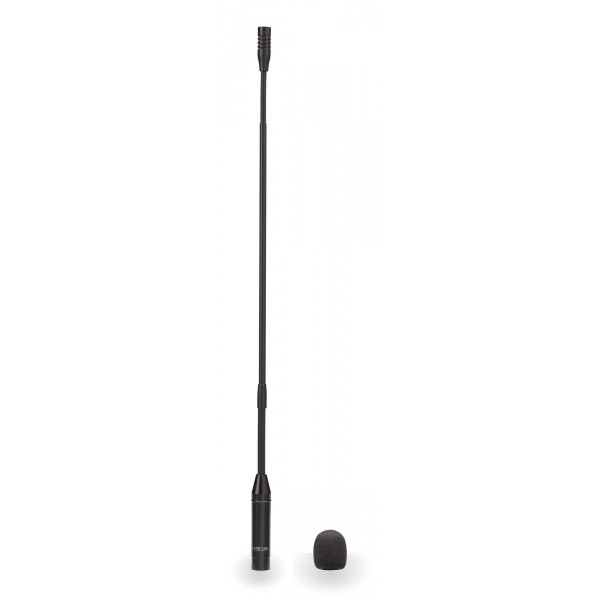 HELVIA STILE 550 - Cardioid Gooseneck Microphone  55cm length, Black