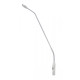 HELVIA STILE 550S-WH - Cardioid Gooseneck Microphone with Switch  55cm length, White