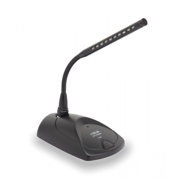 HELVIA STILE 280H-SET - Professional Gooseneck Super-Cardioid Condenser Microphone with Base