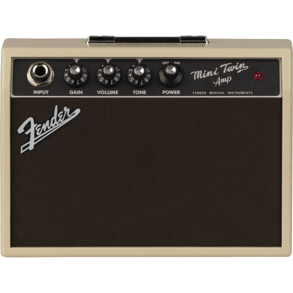 Fender Mini '65 Twin-Amp Blonde gitárerősítő Fender Mini '65 Twin-Amp Blonde gitárerősítő