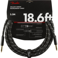 Fender Deluxe Series 5,5 m Black Tweed gitárkábel Fender Deluxe Series 5,5 m Black Tweed gitárkábel