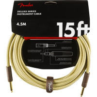 Fender Deluxe Series 4,5 m Tweed gitárkábel Fender Deluxe Series 4,5 m Tweed gitárkábel