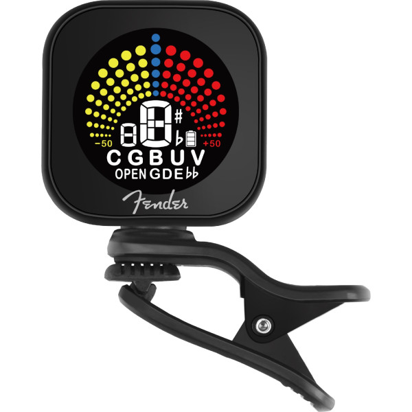 Fender Flash Tuner 2.0 csíptetős hangoló
