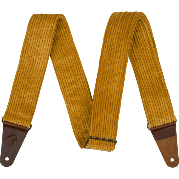 Fender Corduroy Blaze Gold gitárheveder