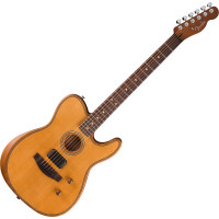 Fender Acoustasonic Standard Telecaster RW Aged Natural elektro-akusztikus gitár Fender Acoustasonic Standard Telecaster RW Aged Natural elektro-akusztikus gitár