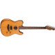 Fender Acoustasonic Standard Telecaster RW Aged Natural elektro-akusztikus gitár