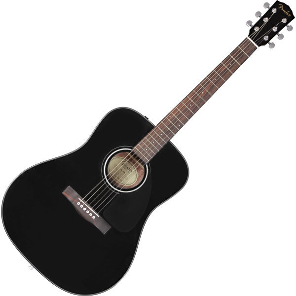 Fender CD-60 Dreadnought V3 Black with Case akusztikus gitár Fender CD-60 Dreadnought V3 Black with Case akusztikus gitár