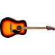 Fender California Standard Redondo 3-Color Sunburst akusztikus gitár