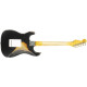 Fender Custom Shop 1960 Stratocaster Heavy Relic RW Aged Black over 3-Color Sunburst elektromos gitár