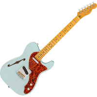 Fender Limited Edition American Professional II Telecaster Thinline MN Transparent Daphne Blue elektromos gitár Fender Limited Edition American Professional II Telecaster Thinline MN Transparent Daphne Blue elektromos gitár