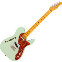 Fender Limited Edition American Professional II Telecaster Thinline MN Transparent Surf Green elektromos gitár