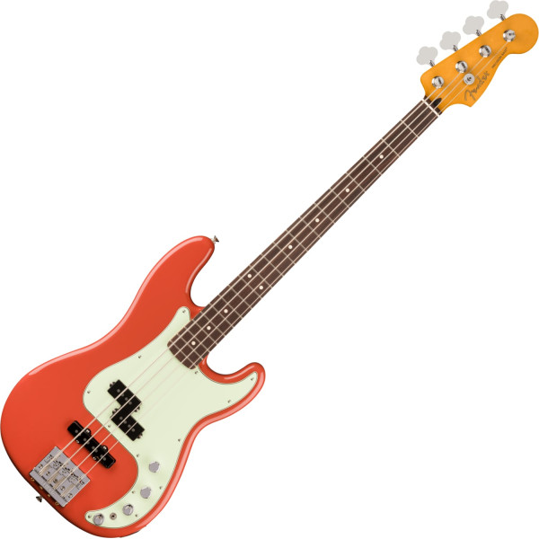 Fender Limited Edition Player II Modified Active Precision Bass RW Fiesta Red elektromos basszusgitár Fender Limited Edition Player II Modified Active Precision Bass RW Fiesta Red elektromos basszusgitár