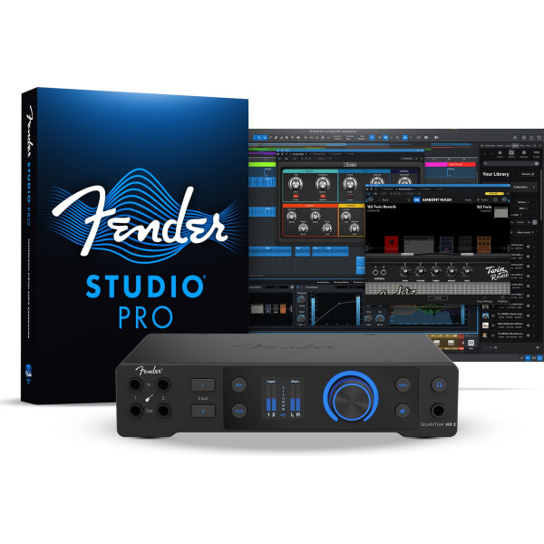 Fender Quantum HD 2 USB-C hangkártya Fender Quantum HD 2 USB-C hangkártya