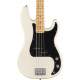 Fender Standard Precision Bass MN Olympic White elektromos basszusgitár