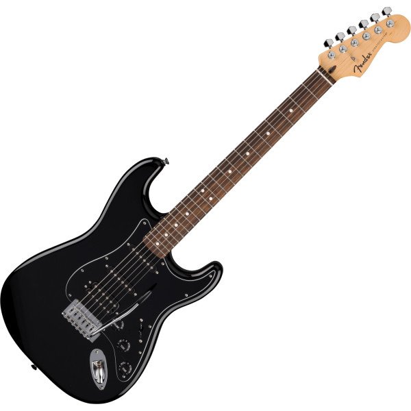 Fender Standard Stratocaster HSS LRL Black elektromos gitár Fender Standard Stratocaster HSS LRL Black elektromos gitár