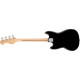 Squier Sonic Bronco Bass LRL Black elektromos basszusgitár Squier Sonic Bronco Bass LRL Black elektromos basszusgitár