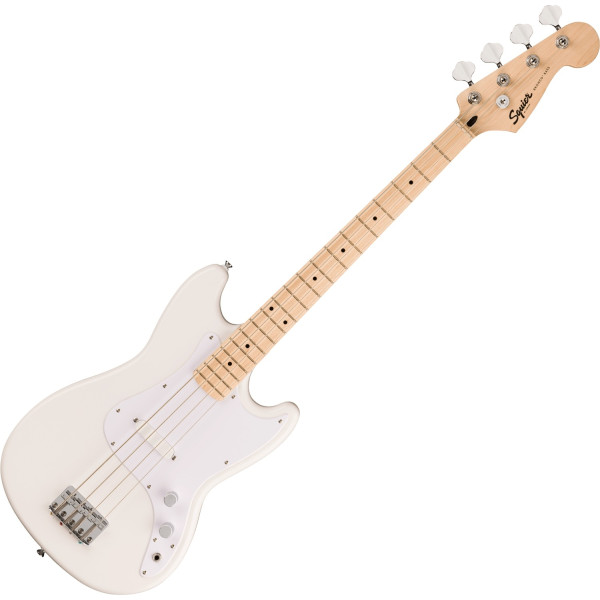 Squier Sonic Bronco Bass MN Arctic White elektromos basszusgitár