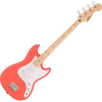 Squier Sonic Bronco Bass MN Tahitian Coral elektromos basszusgitár Squier Sonic Bronco Bass MN Tahitian Coral elektromos basszusgitár