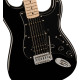 Squier Sonic Stratocaster HSS MN Black elektromos gitár Squier Sonic Stratocaster HSS MN Black elektromos gitár